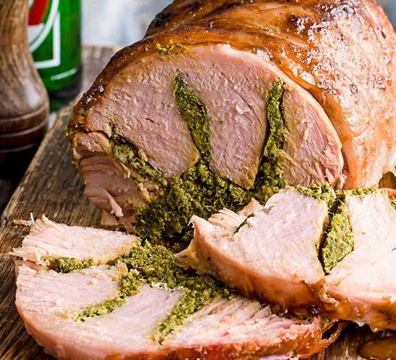 maryland stuffed ham recipe