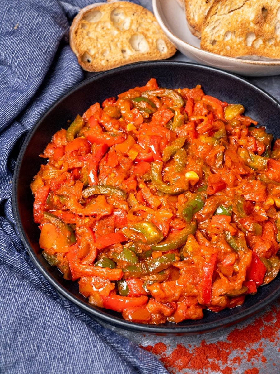Lecsó (Hungarian Pepper Stew)