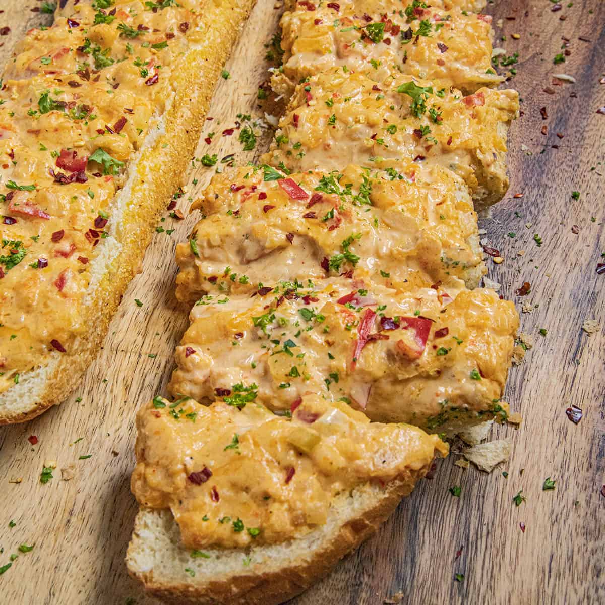Louisiana Crawfish Bread