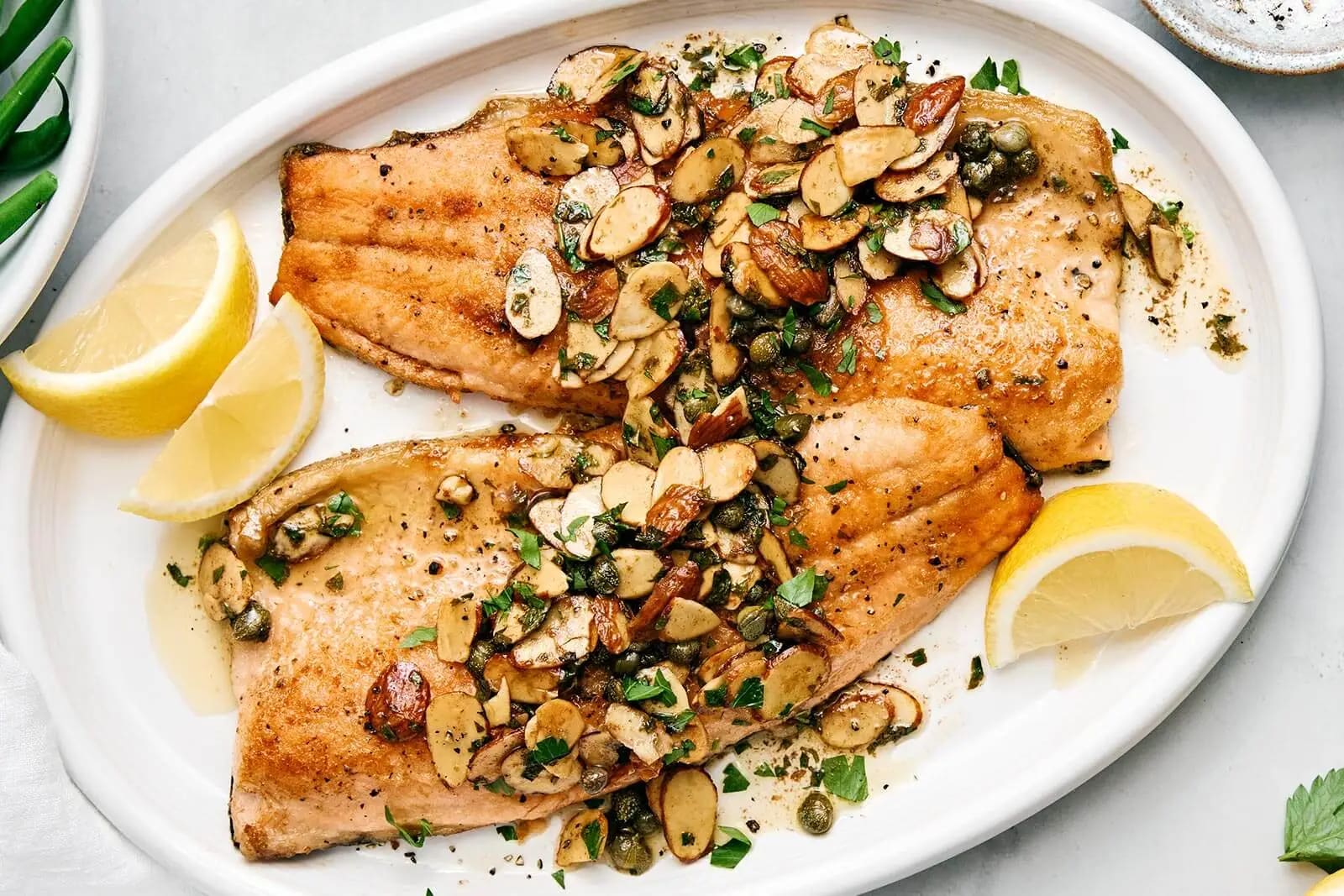Rainbow Trout Almondine