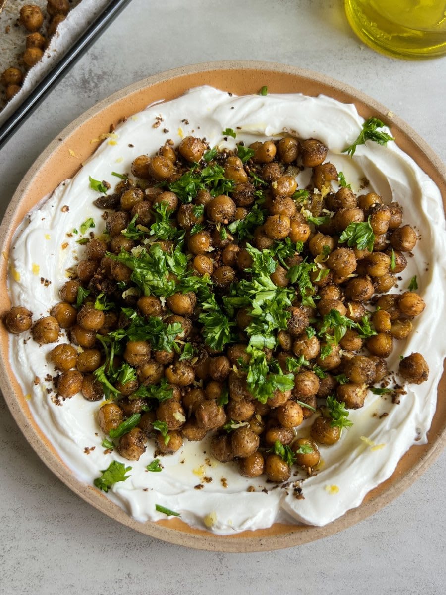Za’atar Roasted Chickpeas