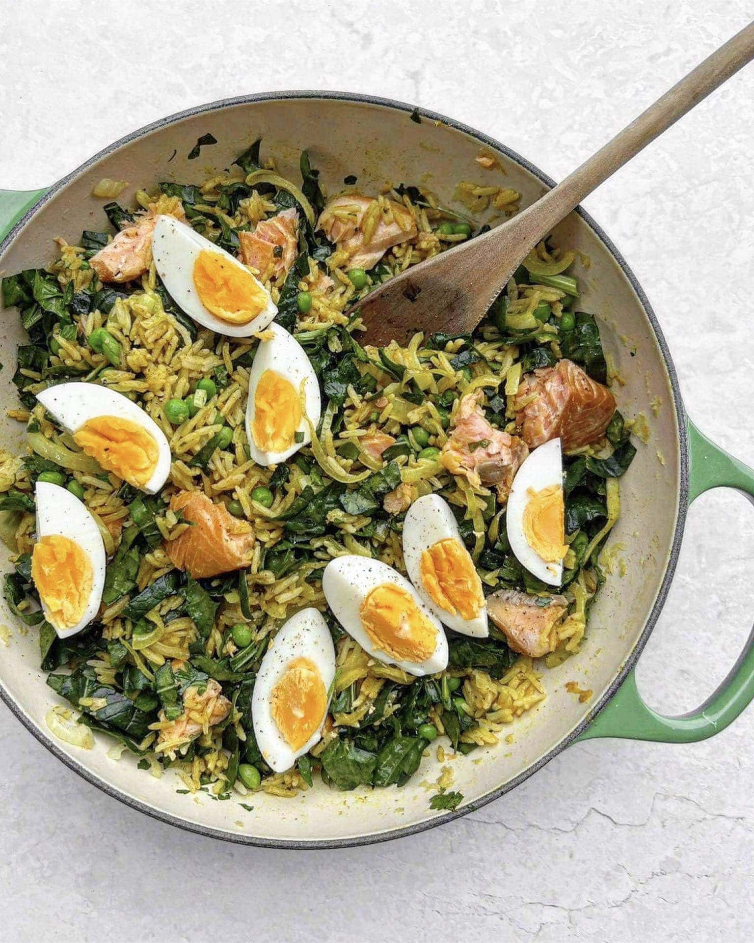 Kedgeree – English Curried Rice and Fish