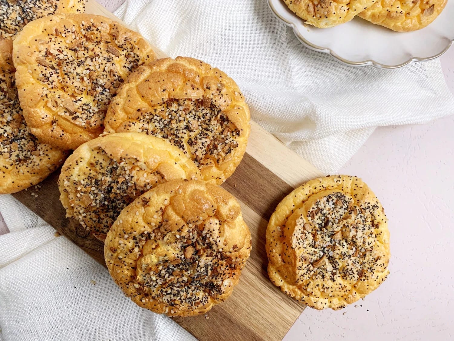 Everything Bagel Keto Cloud Bread