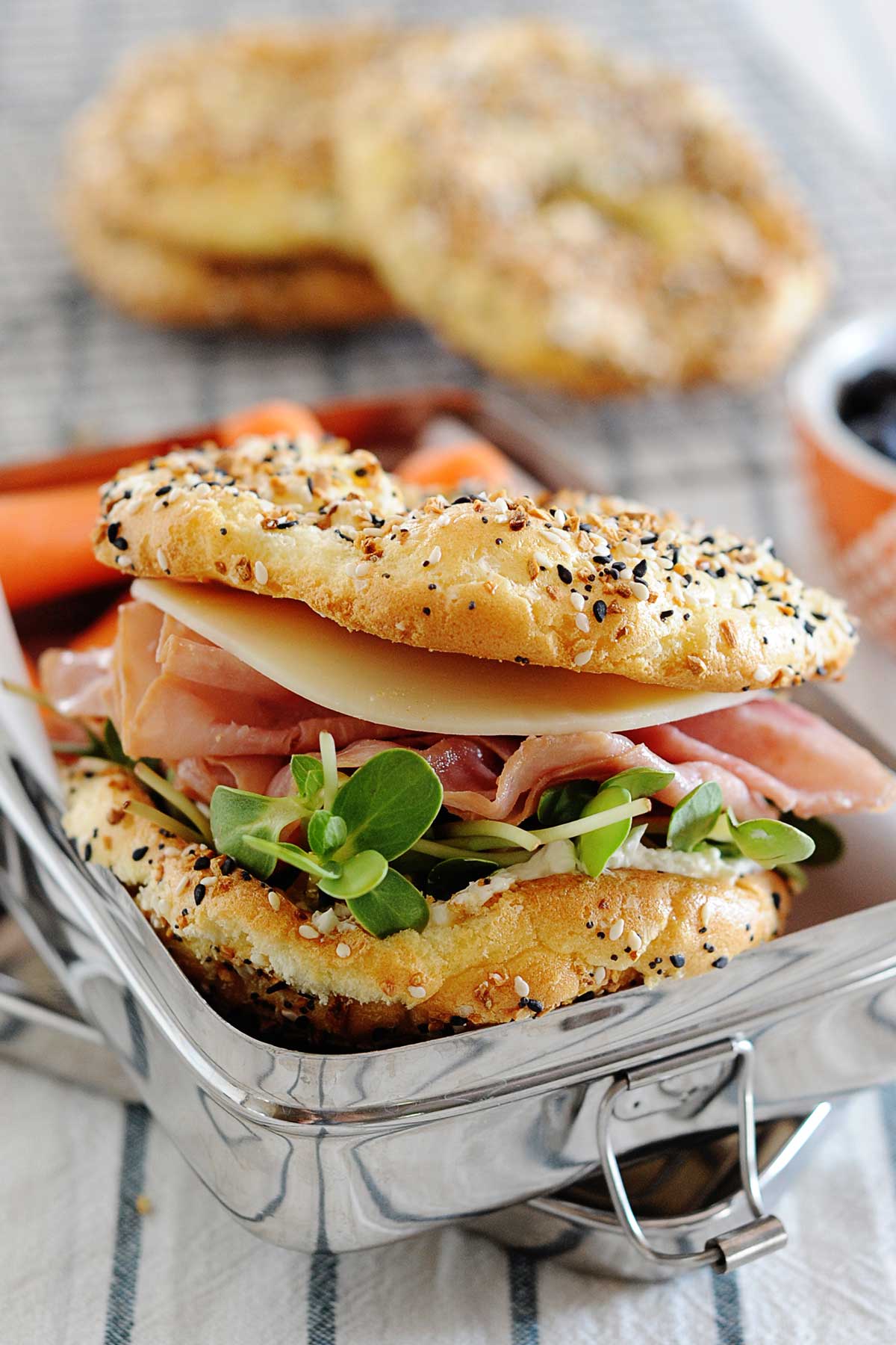 Everything Bagel Keto Cloud Bread