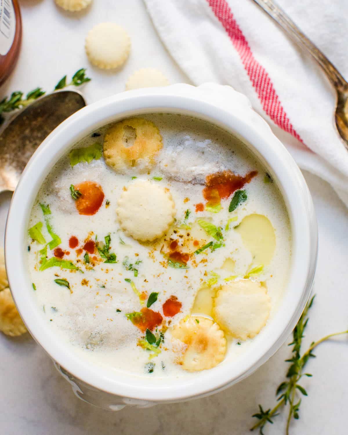 Traditional Oyster Stew