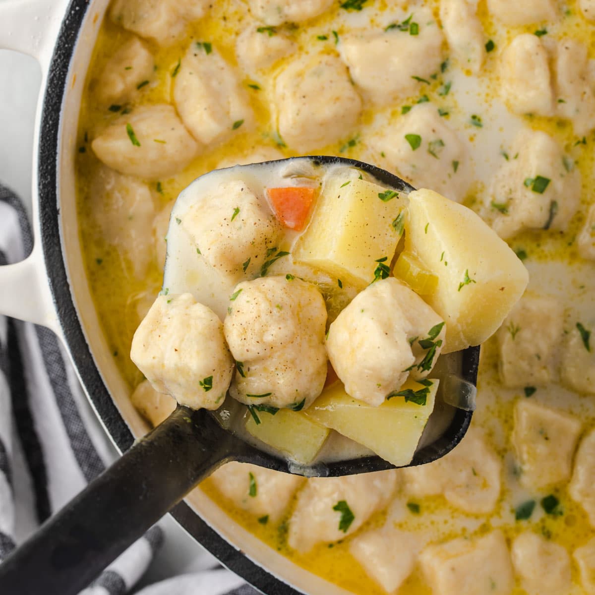 Knoephla Soup