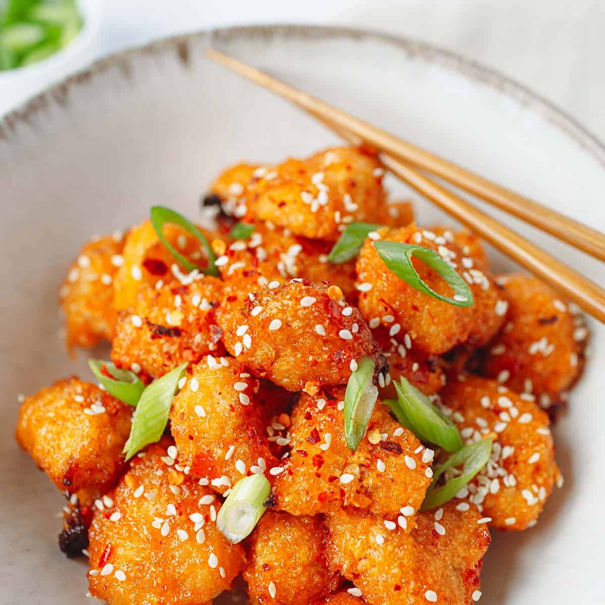Bang Bang Cauliflower Bites