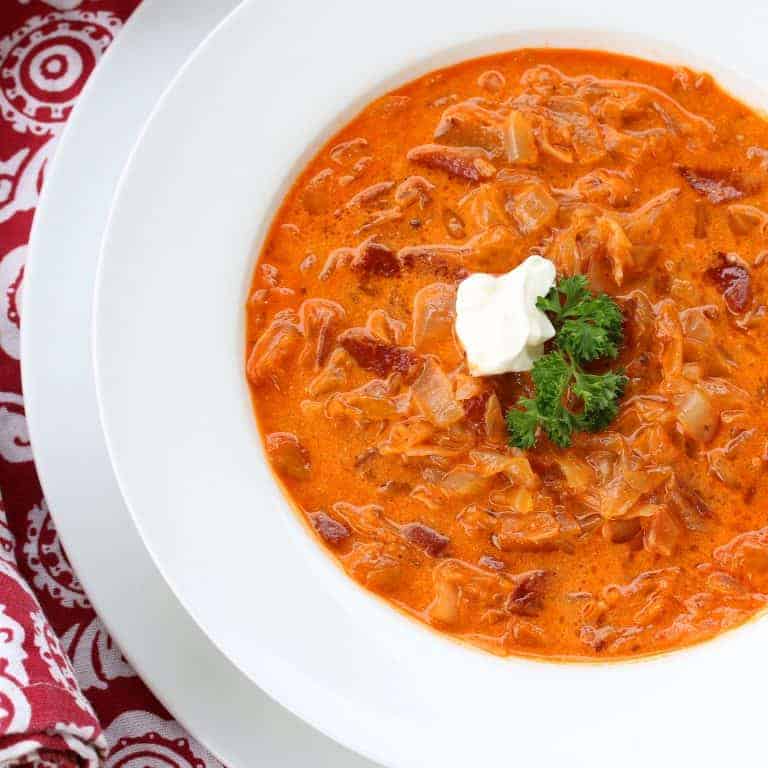 German Sauerkraut Soup