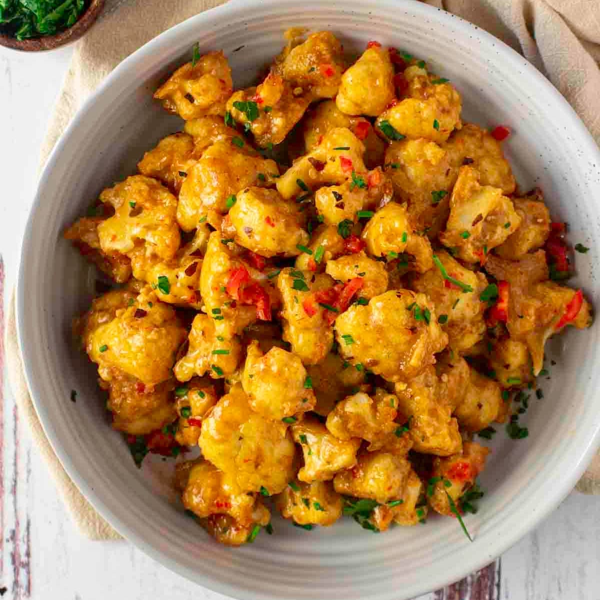 Bang Bang Cauliflower Bites