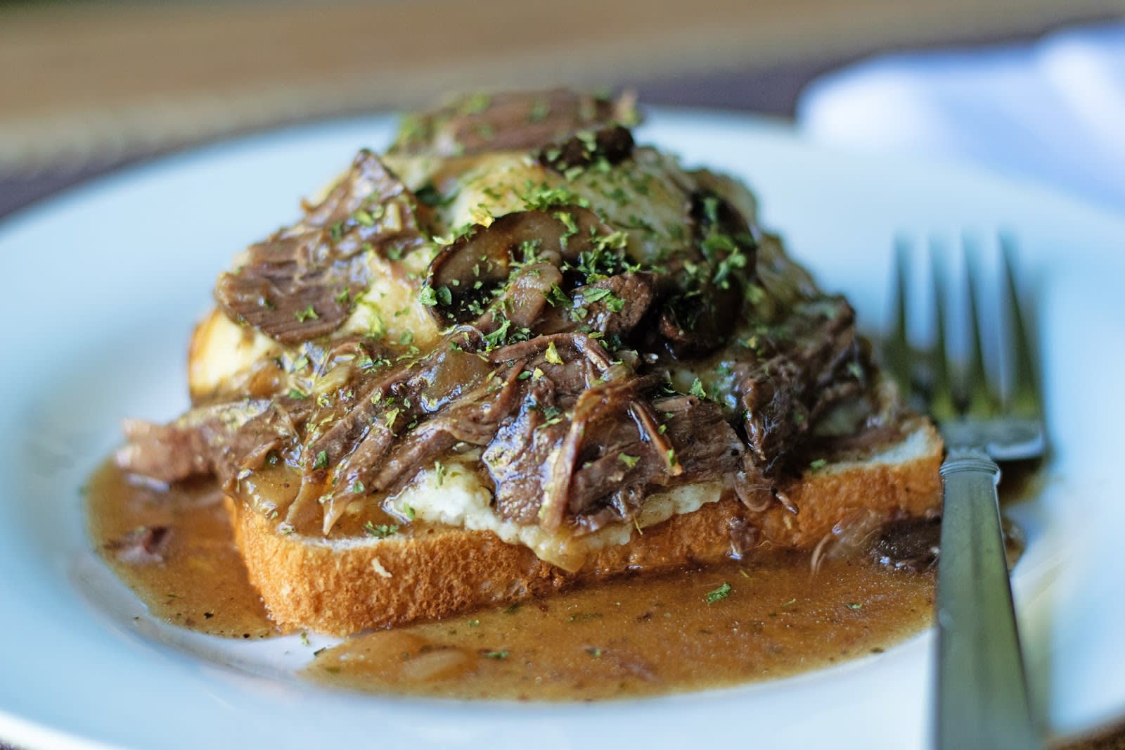 Beef Manhattan