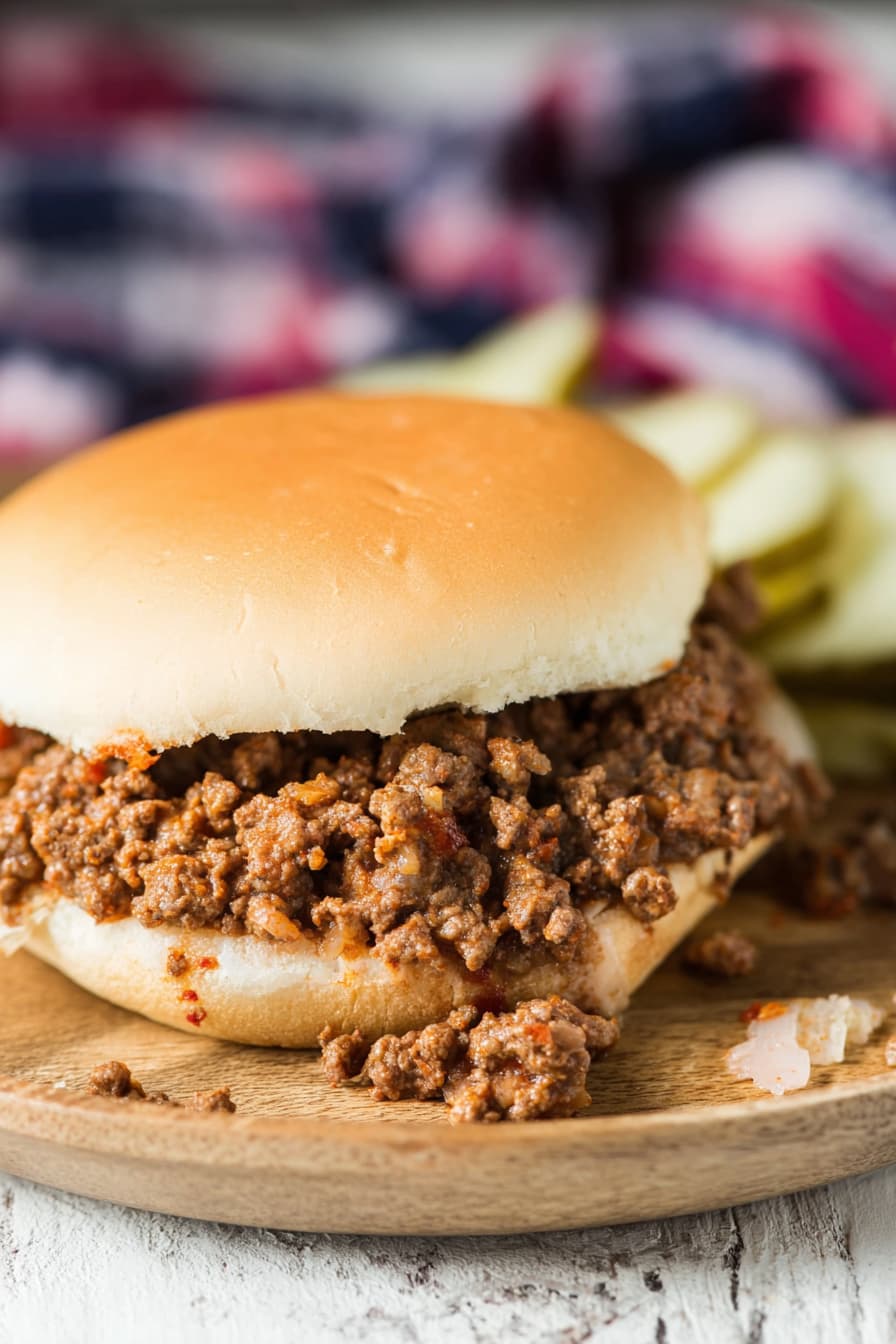 Loose Meat on a Bun
