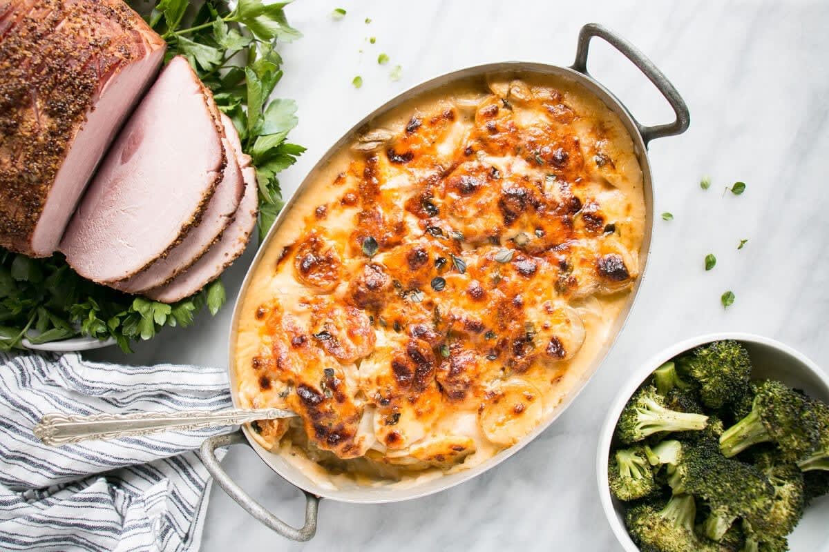 Classic Parmesan Scalloped Potatoes