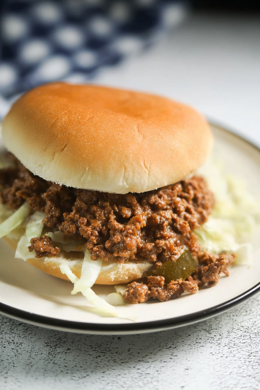 Loose Meat on a Bun