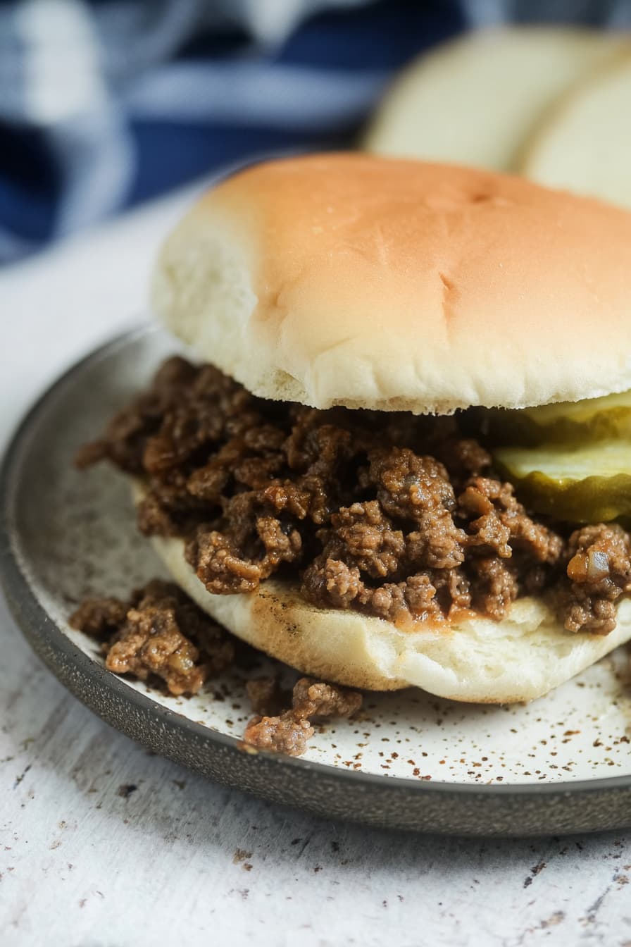 Loose Meat on a Bun