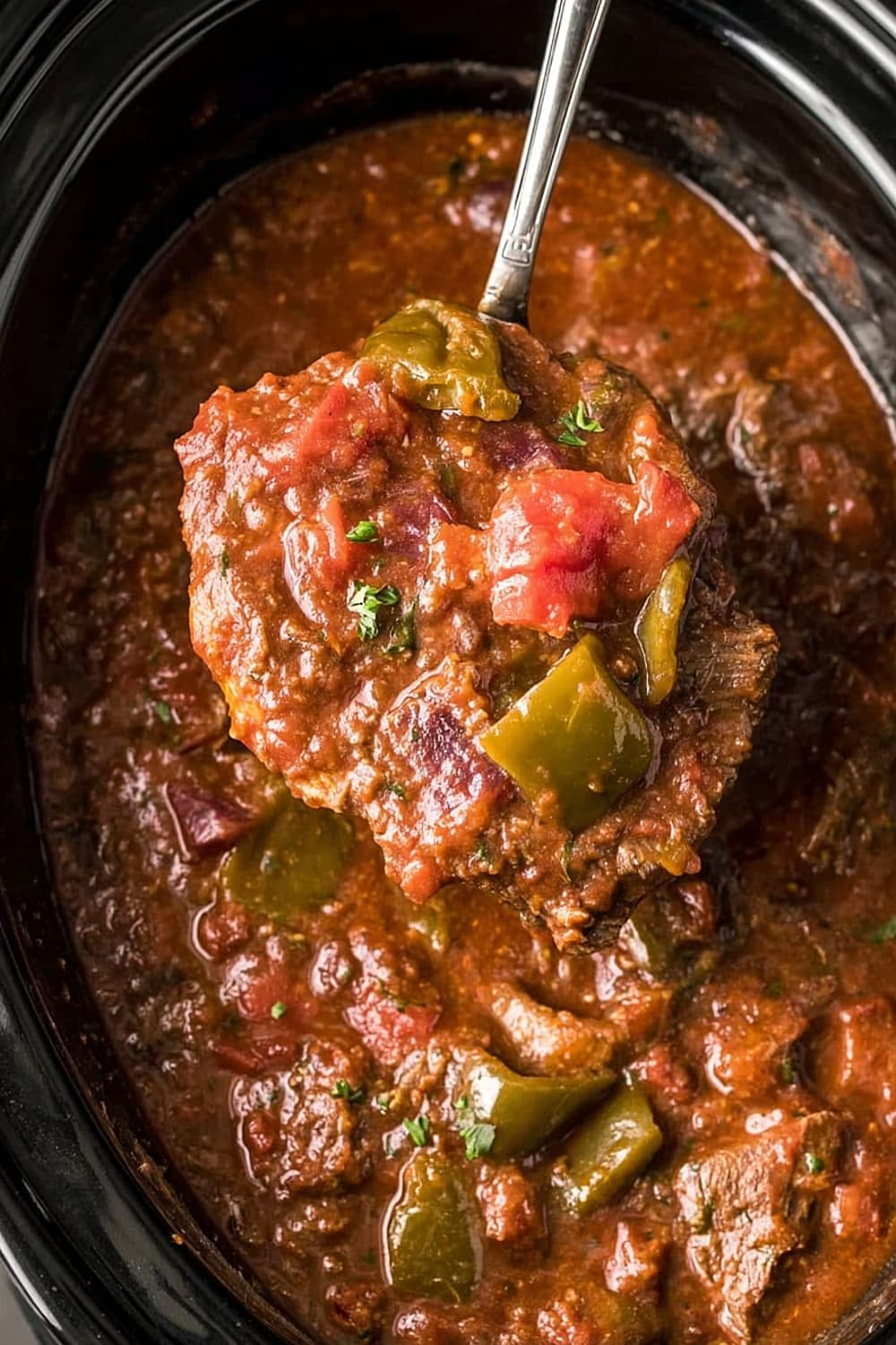 7 Ingredient Crockpot Swiss Steak Dinner Recipe