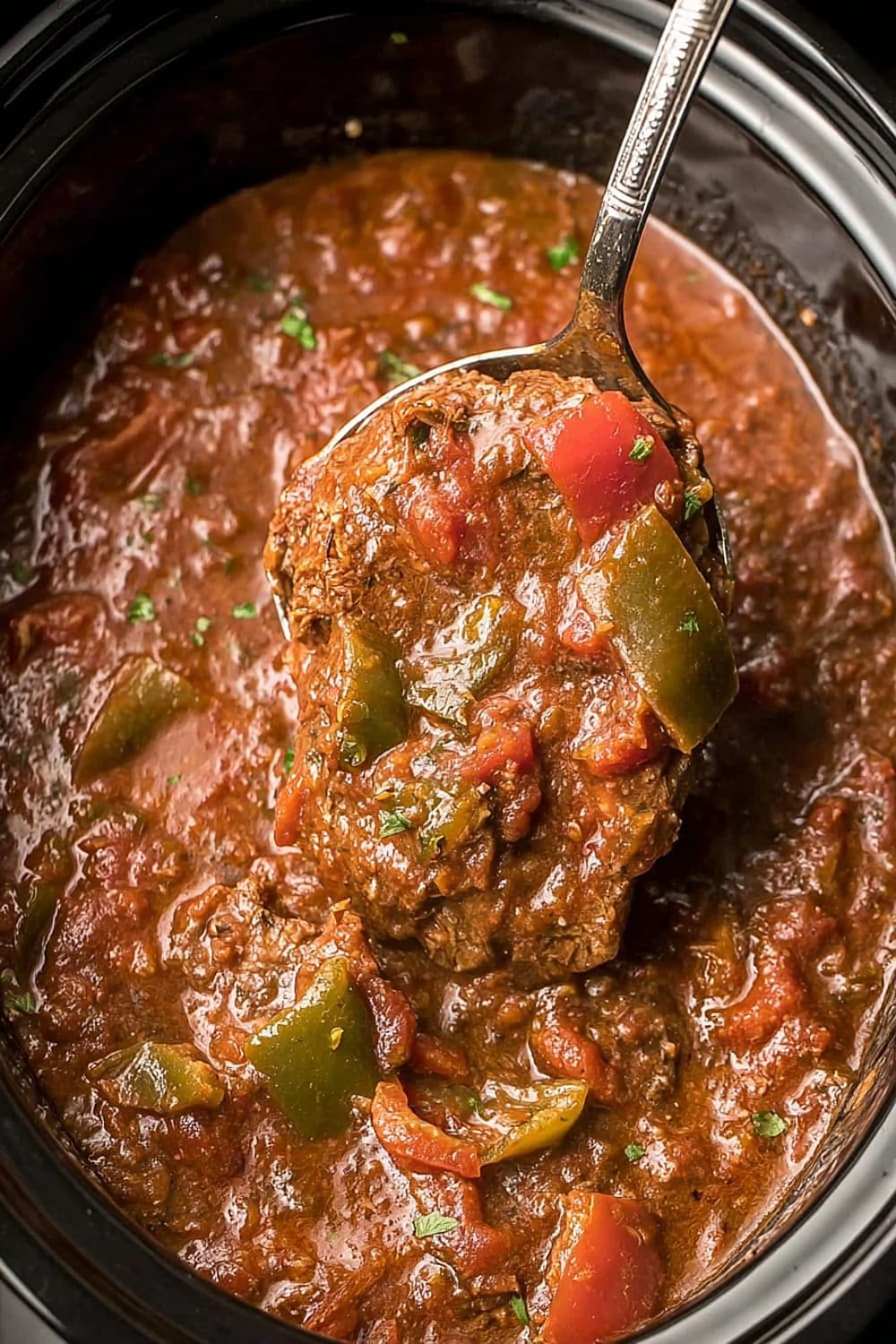 7 Ingredient Crockpot Swiss Steak Dinner Recipe