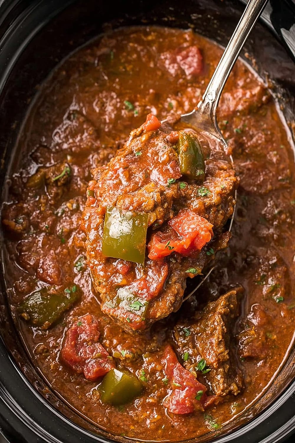 7 Ingredient Crockpot Swiss Steak Dinner Recipe