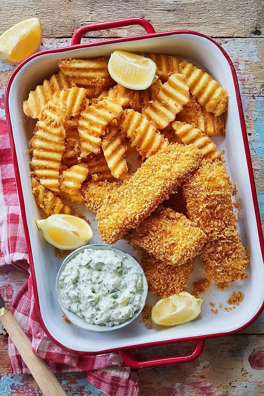 Cornflake Crusted Fish and Chips