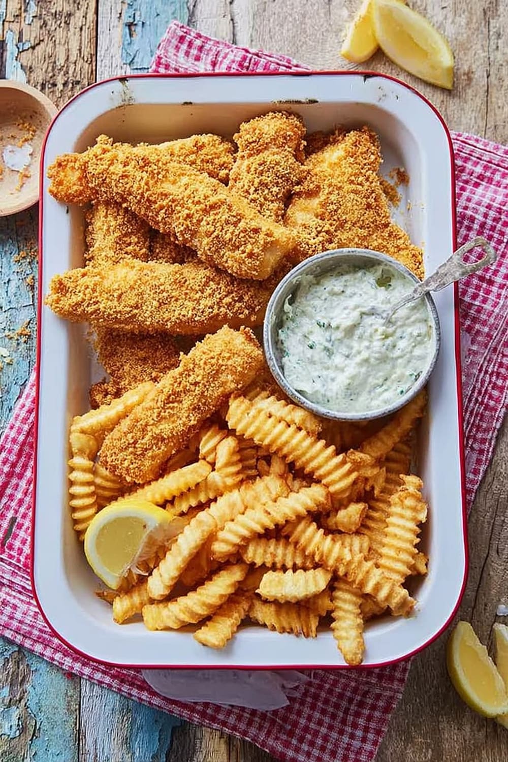 Cornflake Crusted Fish and Chips