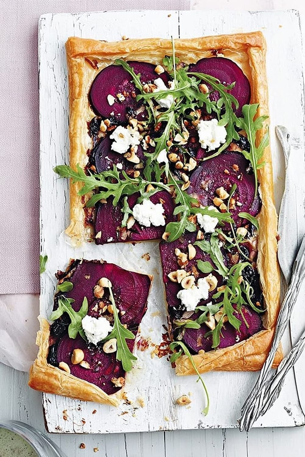 Beetroot and Goat’s Cheese Tart