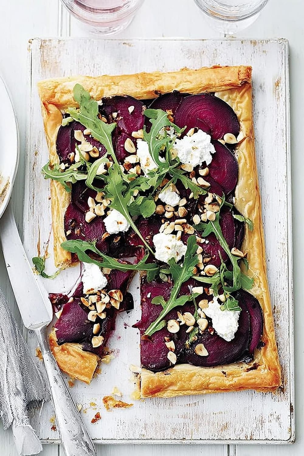 Beetroot and Goat’s Cheese Tart