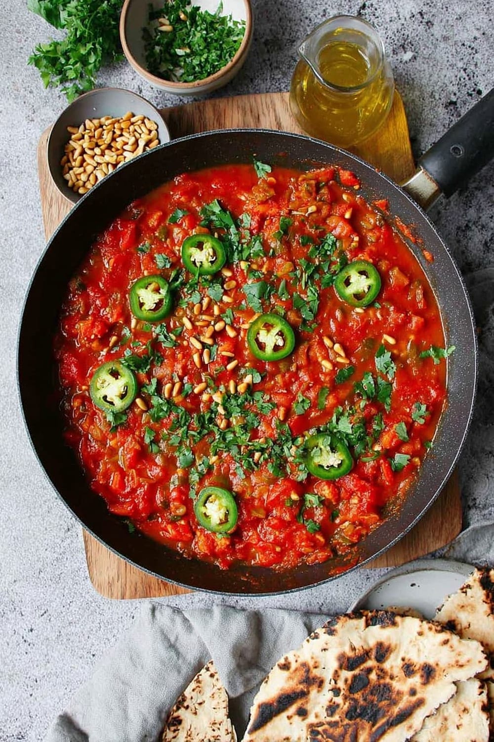 Galayet Bandora (Palestinian Pan Fried Tomatoes)
