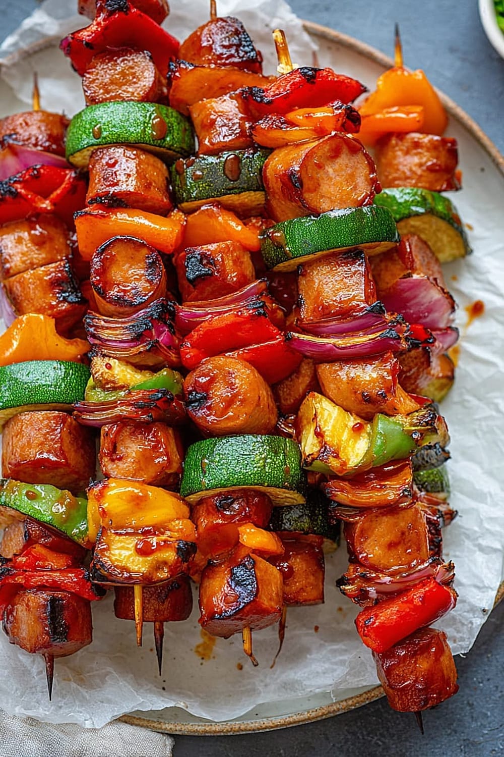 Hot Dog Skewers
