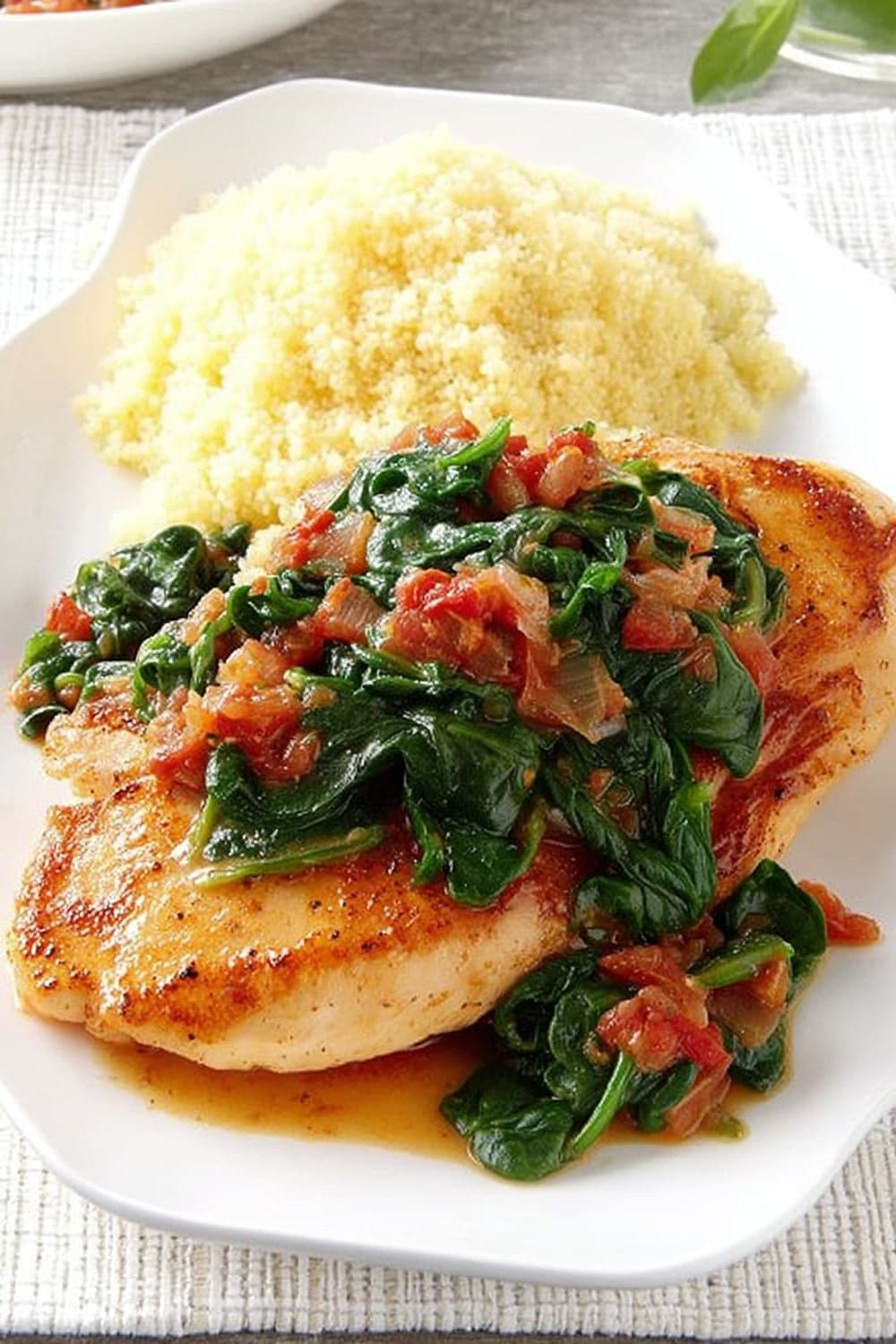 In-a-Pinch Chicken & Spinach
