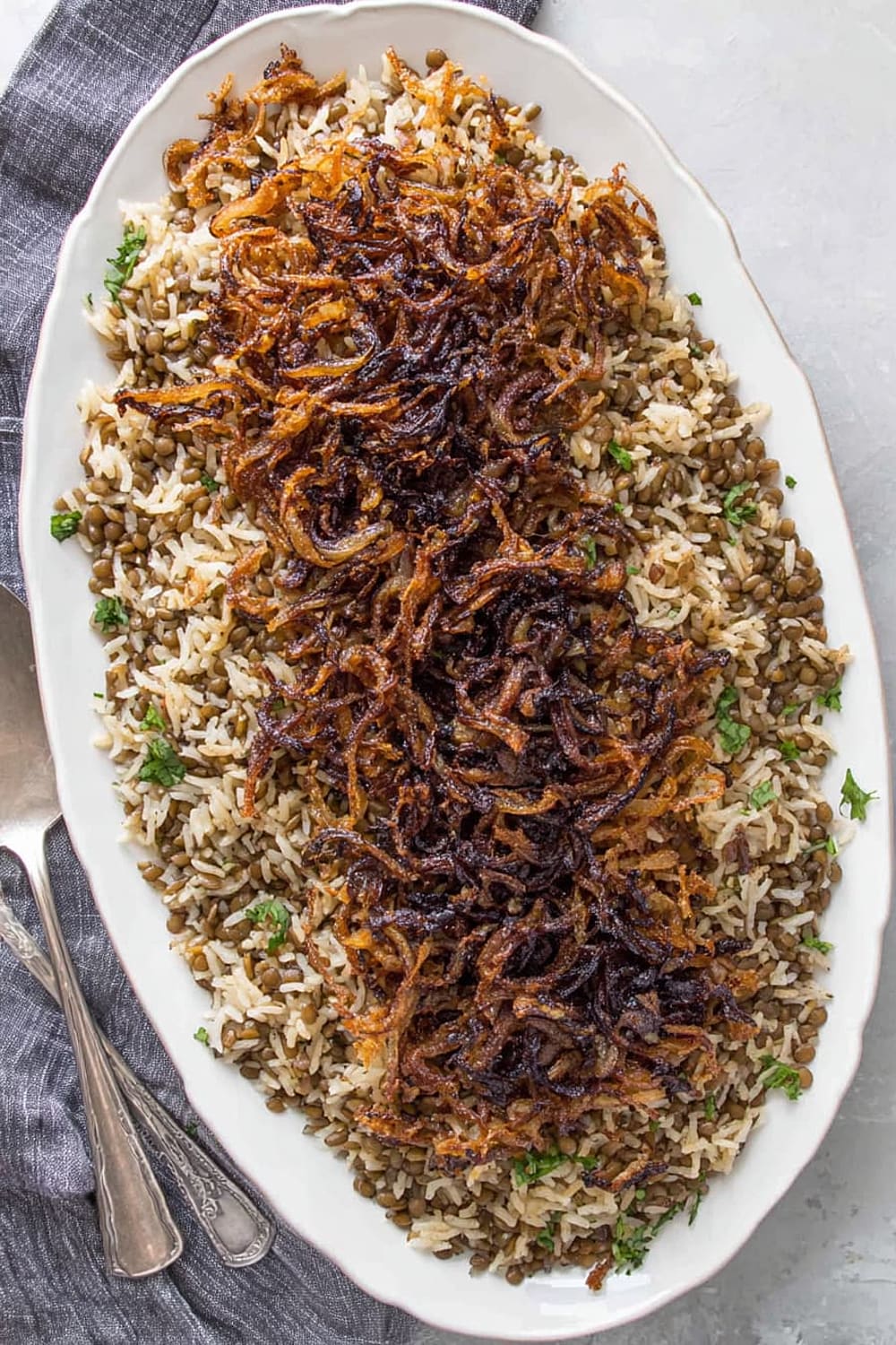 Lebanese Mujadara