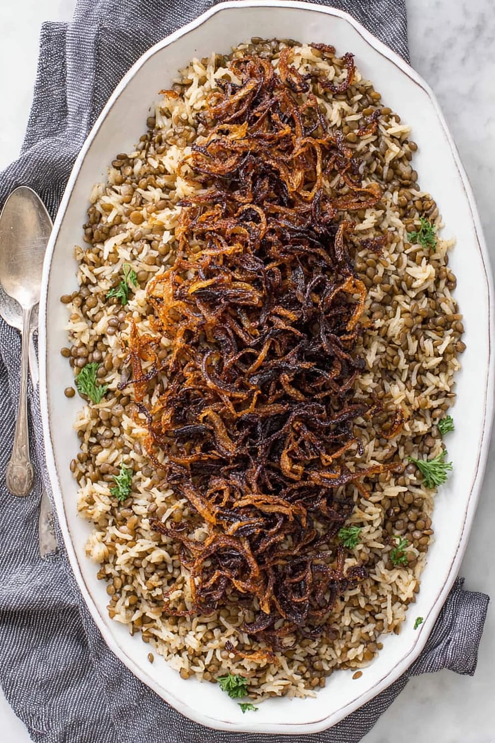 Lebanese Mujadara