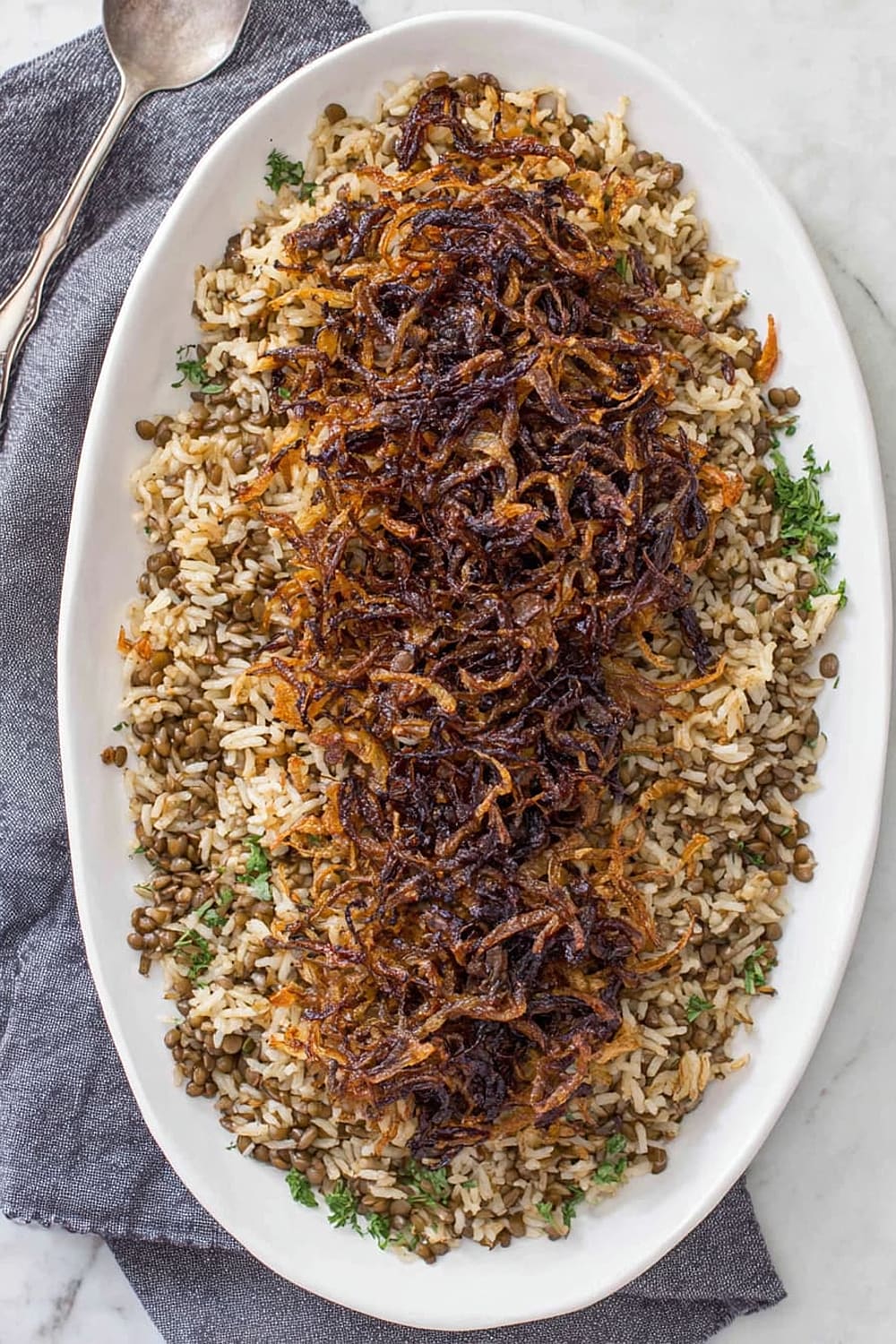 Lebanese Mujadara
