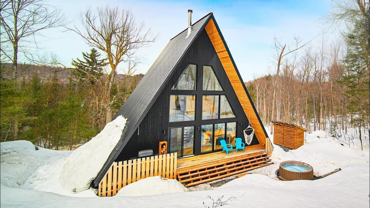 A Small A-Frame That Feels Bigger Than It Should