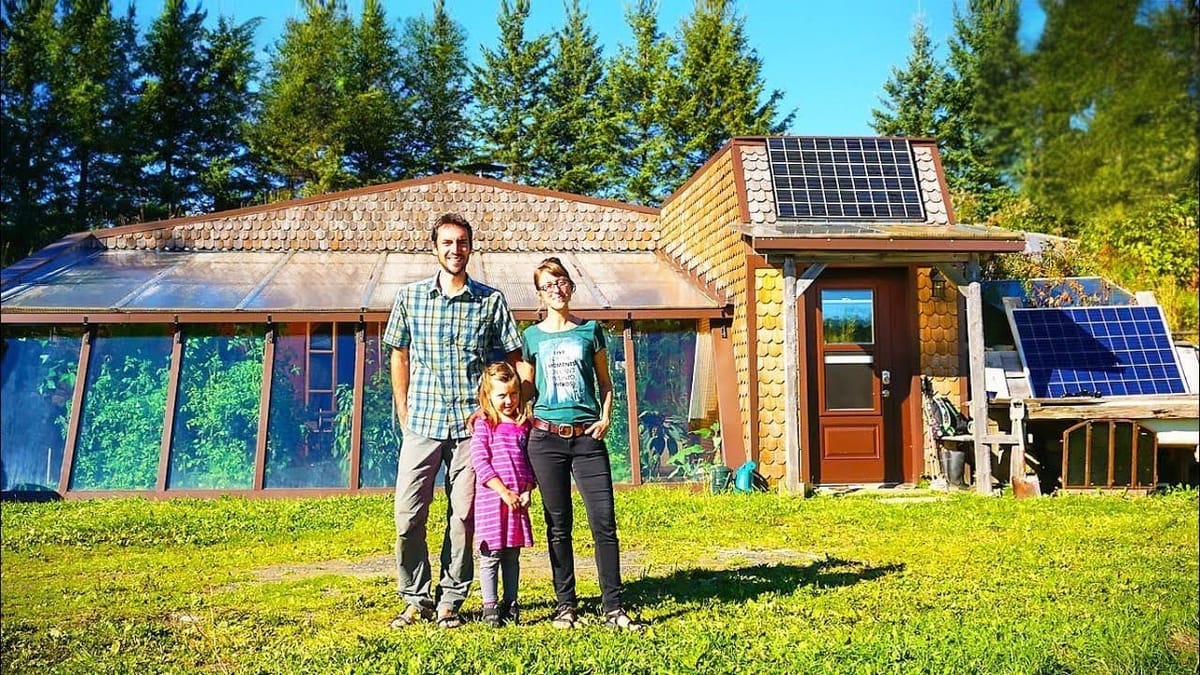 The Stone Earthship That Turned a Busy Family Into Quietly Self-Sufficient Folks