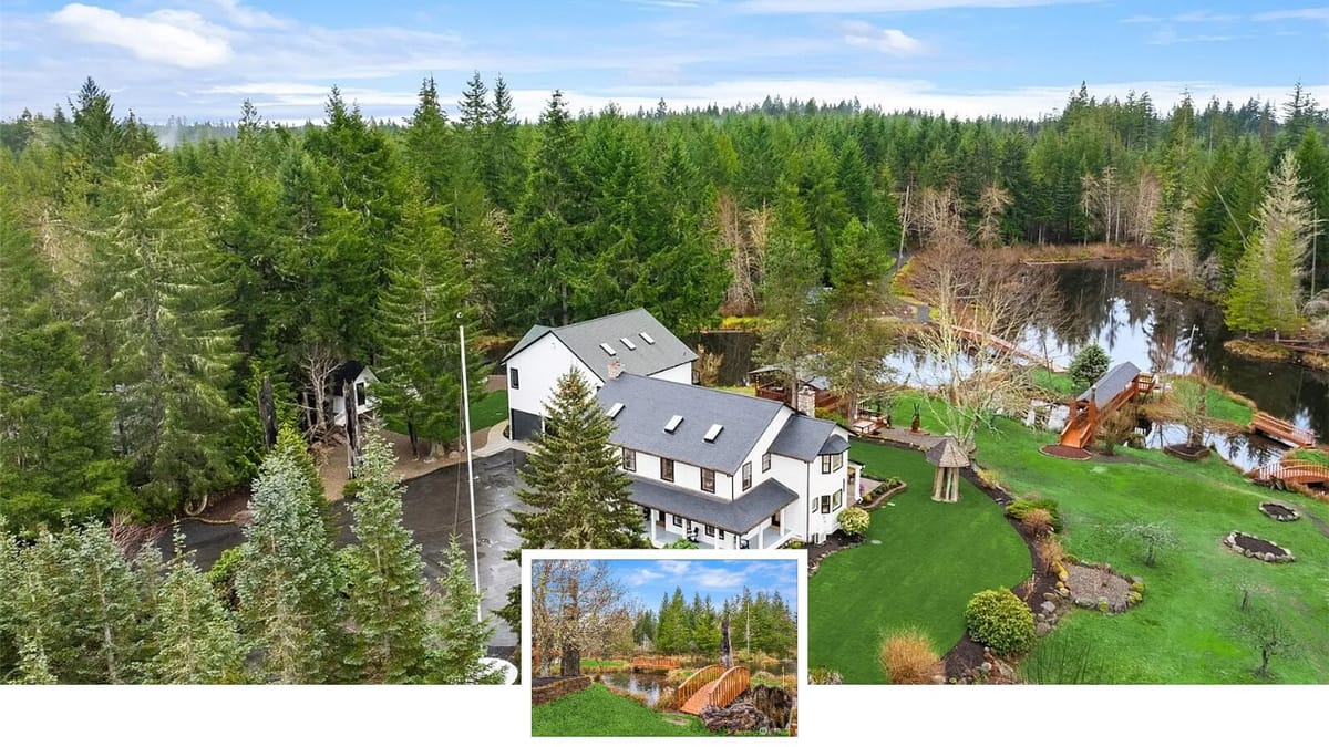 This Seabeck Oasis is Basically a Dream You Can Live In!