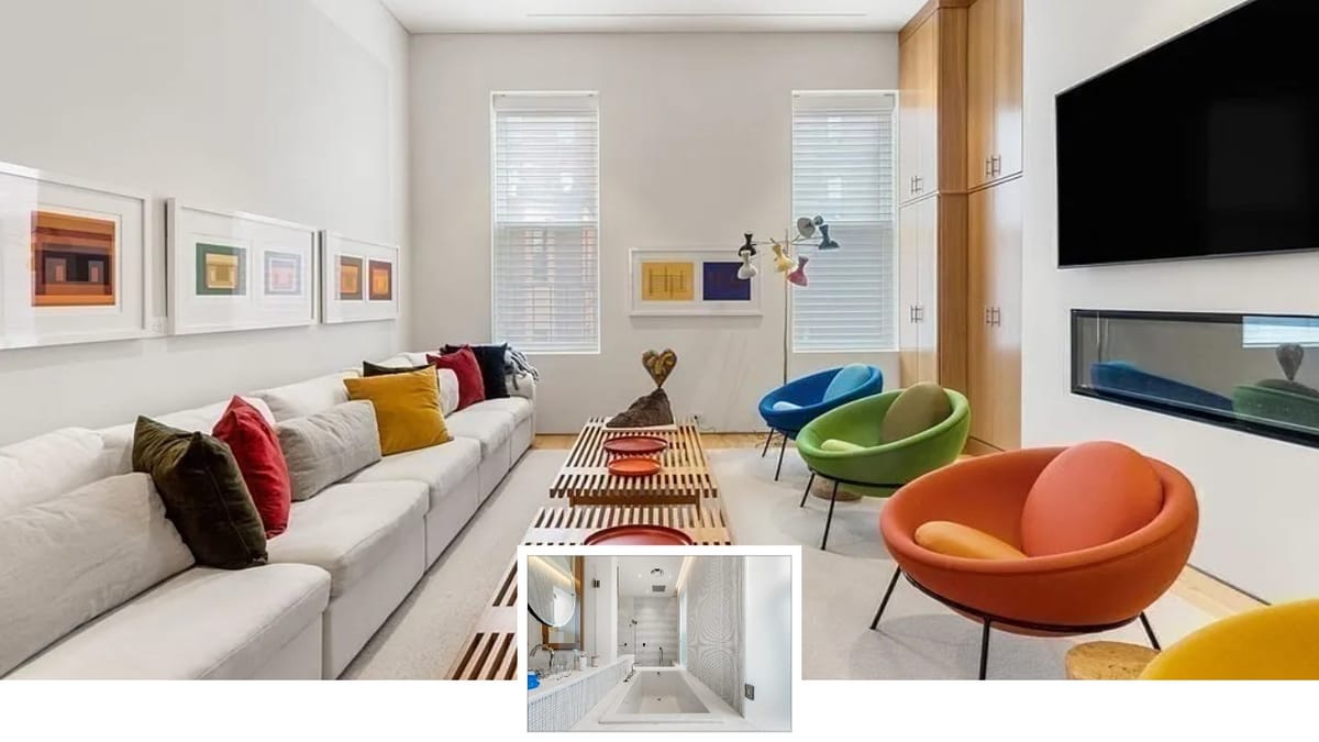 4,788 Sq. Ft. 4-Bedroom Boston Back Bay Townhouse with Transparent Elevator and Roof Deck
