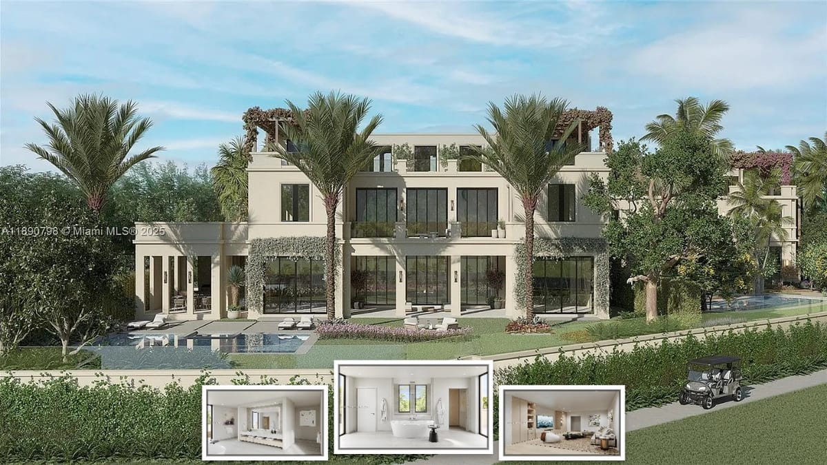 Five-Car Garage and Golf Cart Parking, Because Sometimes Your Car Needs a Sidekick