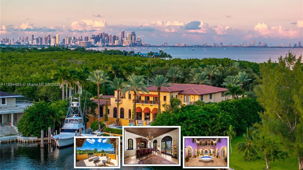 This Fortress Has Its Own Yacht Slip