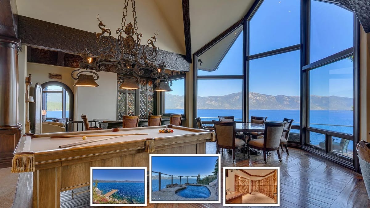 This Lake Tahoe Estate Has Its Own Funiculars