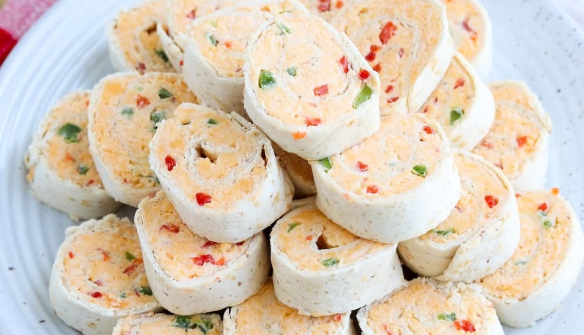 Pimento Cheese Pinwheels