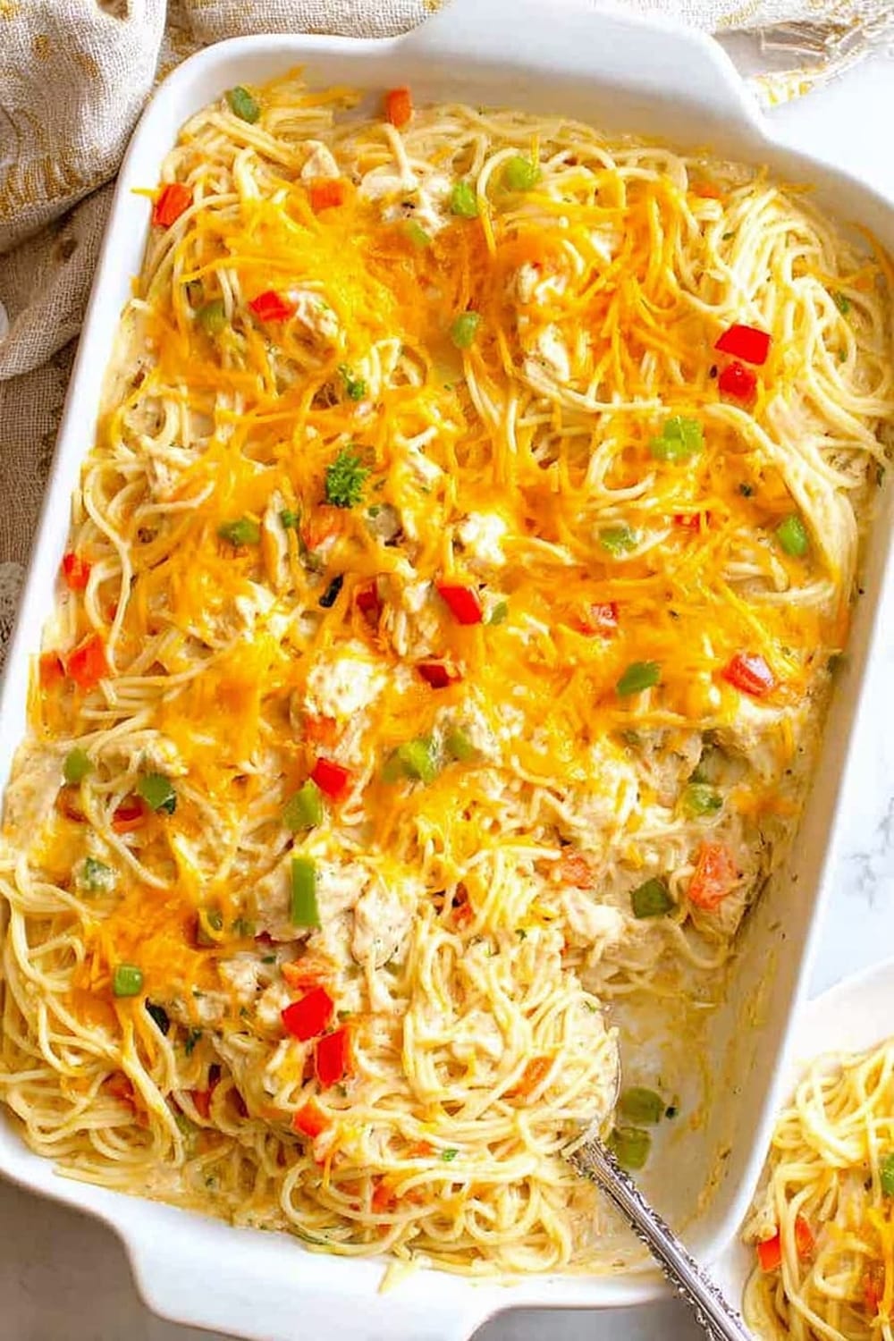 Southern Chicken Spaghetti