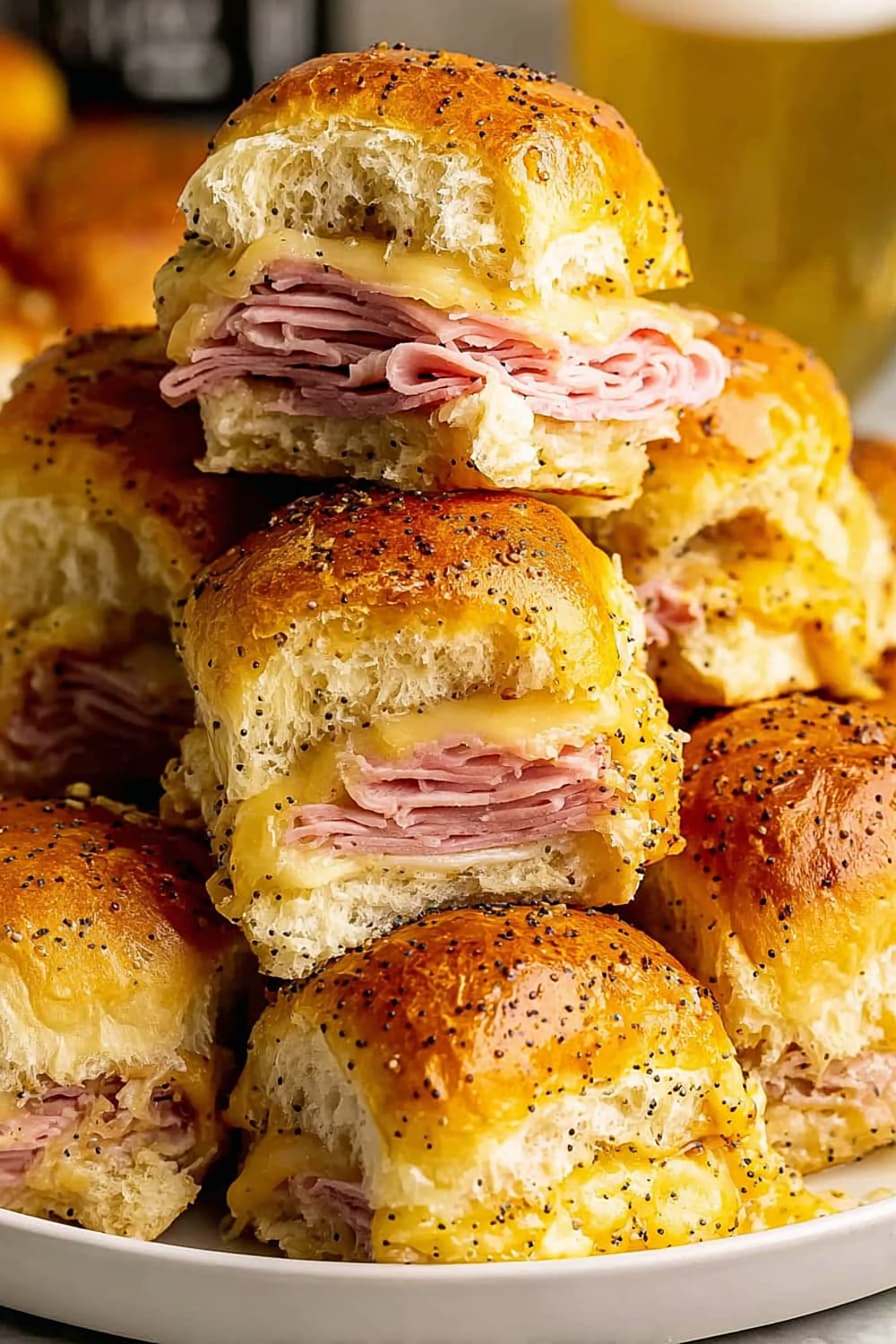 Hot Ham and Cheese Sliders