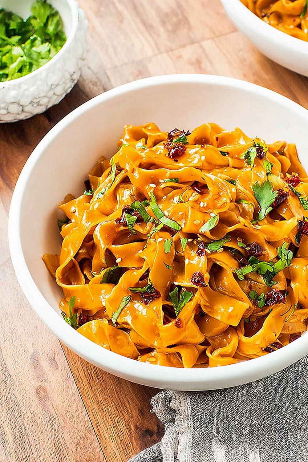 Spicy Szechuan Noodles with Garlic Chili Oil