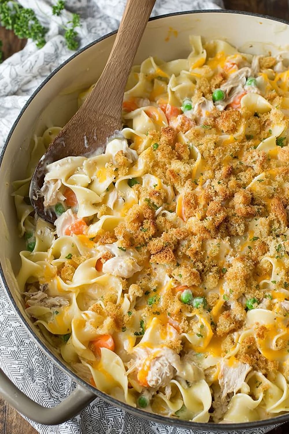 Tuna Noodle Skillet Casserole