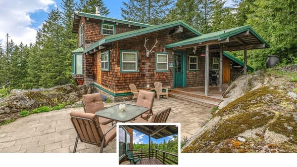 End-of-the-road, top-of-the-world - Off‑grid 2/1 on 37 acres above Lake Pend Oreille just dropped $50K to $649k