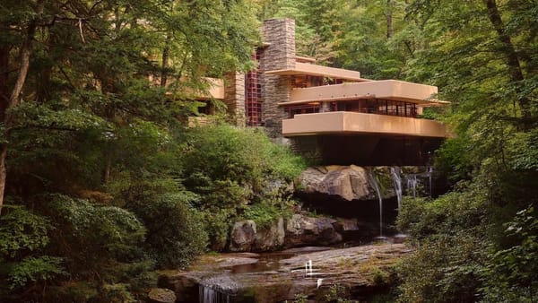 Inside Frank Lloyd Wright's Fallingwater