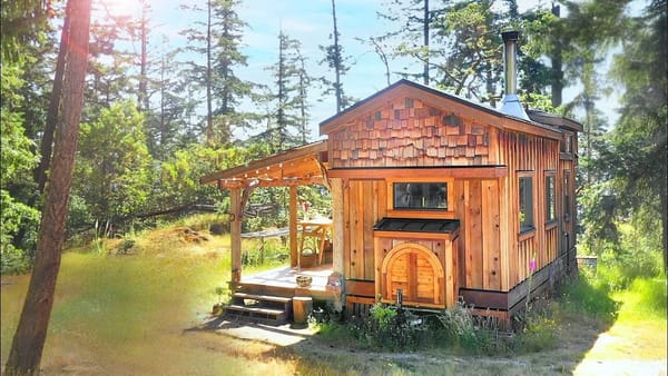 They Built Two Tiny Homes, Fell in Love, and Moved Into One