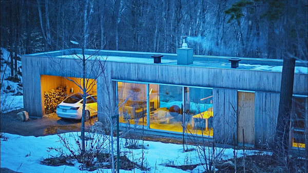 They Built a Glass Cabin in the Woods and Turned It Into a Life