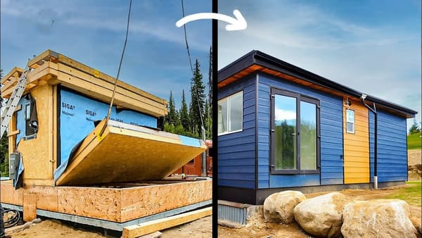 He Built Foldable Homes That Unpack in a Day