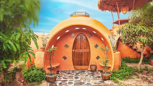 He Builds Curvy, Low-Cost Homes From Soap Foam and Cement