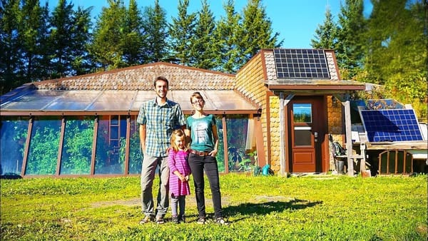 The Stone Earthship That Turned a Busy Family Into Quietly Self-Sufficient Folks